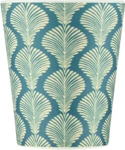 Ecoffee Cup Creasy Lu PLA - Koffiebeker To Go 240 Ml - Groenblauw Siliconen -Huishoudelijk Serviesgoed 1004x1200 2