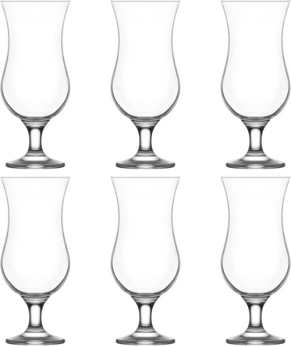 Lav - LAV Fiesta - Cocktail Glazen - Drinkglazen - Set Van 6 Glazen - Vaatwasserbestendig 1 Lav - LAV Fiesta - Cocktail Glazen - Drinkglazen - Set Van 6 Glazen - Vaatwasserbestendig