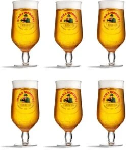 Birra Moretti Speciaal Bierglazen - 25cl - 6 Stuks - Bierglazen Op Voet -Huishoudelijk Serviesgoed 1009x1200 3