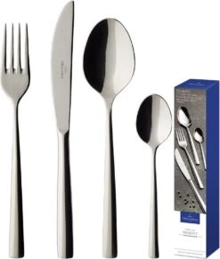 Villeroy & Boch Piemont Bestekset - 4 Delig -Huishoudelijk Serviesgoed 1018x1200