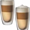 Glazen Dubbelwandig Cappuccino/Latte Machiato 350ml - Set Van 2 Stuks