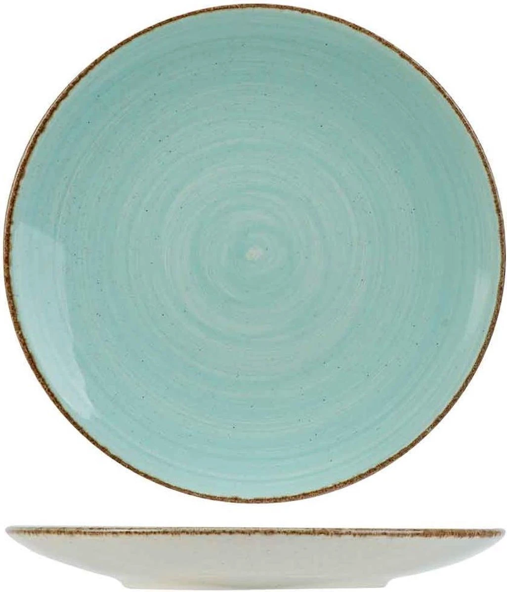 Cosy & Trendy Granite Blue - Serviesset 6 Persoons - 18 Delig - Met Table Style Zomers Droogbloemen Boeket 2 Cosy & Trendy Granite Blue - Serviesset 6 Persoons - 18 Delig - Met Table Style Zomers Droogbloemen Boeket - Afbeelding 2