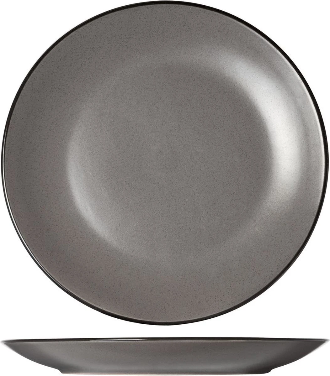 Cosy & Trendy Serviesset Speckle Grijs 18-Delig 3 Cosy & Trendy Serviesset Speckle Grijs 18-Delig - Afbeelding 3