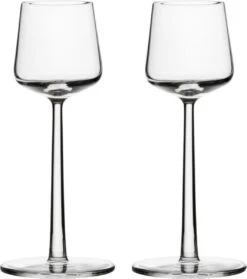 Iittala Essence – Portglas / Borrelglas / Likeurglas – Vaatwasserbestendig - Transparant - 15 Cl – Set Van 2 Glazen