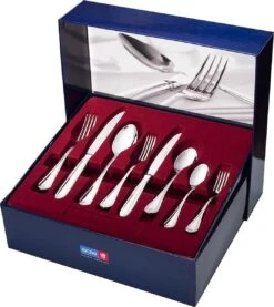 Sola Bestekset Symphony - Klassiek - 6 Persoons - 50 Delig - Zilverwit Edelstaal 18/10 - RVS - Zilver -Huishoudelijk Serviesgoed 1070x1200 1