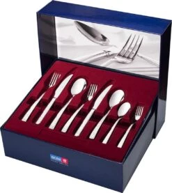 Sola Bestekset Bali - Modern - 9 Persoons - 90 Delig - Zilverwit Edelstaal 18/10 - RVS - Zilver 7 Sola Bestekset Bali - Modern - 9 Persoons - 90 Delig - Zilverwit Edelstaal 18/10 - RVS - Zilver -Huishoudelijk Serviesgoed 1070x1200 2