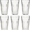 Set Van 6x Stuks Water/sap Glazen Lorenz 350 Ml Van Glas - Drinkglazen - Waterglazen