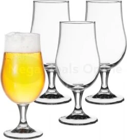 Merkloos Bierglas - 37cl - Set 4 Stuks 9 Merkloos Bierglas - 37cl - Set 4 Stuks -Huishoudelijk Serviesgoed 1083x1200