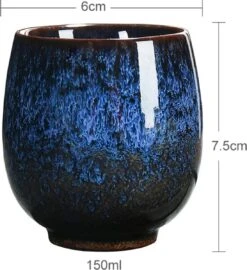 Simple Solutions Set Van 4 Koffiekopjes - Keramiek - Koffiebeker 150 Ml Zonder Oor - Mooi Cadeau Voor Man En Vrouw -Huishoudelijk Serviesgoed 1096x1200 1