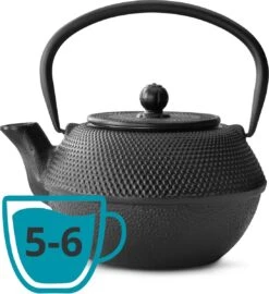 Bredemeijer - Theepot Jang 1,1L Gietijzer Zwart -Huishoudelijk Serviesgoed 1096x1200 3