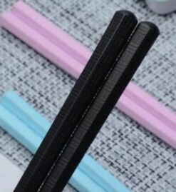 4 Setjes Luxe Zwarte Sushi Eetstokjes -Huishoudelijk Serviesgoed 1103x1200 3