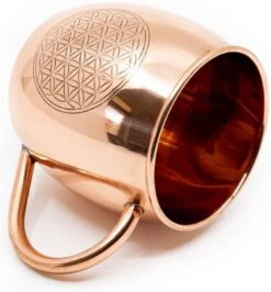 Koperen Beker Flower Of Life Geëtst (470 Ml) -Huishoudelijk Serviesgoed 1115x1200 1