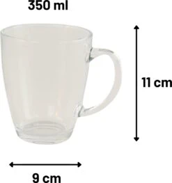 Orange85 Theeglazen Met Oor - 4 Stuks - 350 Ml - Groot Formaat - Transparant - Theekopjes -Huishoudelijk Serviesgoed 1127x1200 2