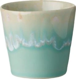 Costa Nova - Grespresso Servies - 6 Espresso Kopjes - Roze-Grijs-Azur-Red-Wit -Turquoise - Aardewerk - H 5.9 Cm -Huishoudelijk Serviesgoed 1158x1200 1