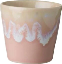 Costa Nova - Grespresso Servies - 6 Espresso Kopjes - Roze-Grijs-Azur-Red-Wit -Turquoise - Aardewerk - H 5.9 Cm -Huishoudelijk Serviesgoed 1166x1200 2