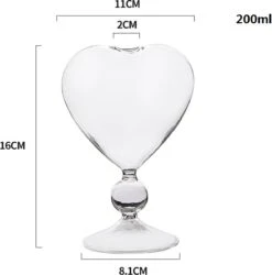 Malinsi Cocktail Glazen Hartvorm - 2 Stuks - Liefde Cocktailglazen - 200ml Ook Beschikbaar In Cocktailset - Gin Tonic Set - Liefde - Housewarming Cadeau Voor Man & Vrouw -Huishoudelijk Serviesgoed 1184x1200 3