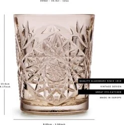 Libbey Drinkglas Hobstar Tender Taupe – 355 Ml/ 35,5 Cl - 6 Stuks - Vintage Design - Vaatwasserbestendig - Hoge Kwaliteit 9 Libbey Drinkglas Hobstar Tender Taupe – 355 Ml/ 35,5 Cl - 6 Stuks - Vintage Design - Vaatwasserbestendig - Hoge Kwaliteit -Huishoudelijk Serviesgoed 1194x1200