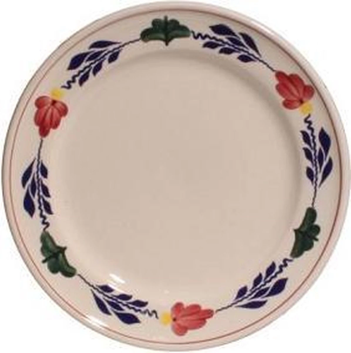Boerenbont Basisservies Dinerbord - Ø 24 Cm - 6 Stuks 1 Boerenbont Basisservies Dinerbord - Ø 24 Cm - 6 Stuks