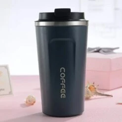 Koffiebeker To Go | Lekvrije Thermosbeker | Thermosfles | RVS Reisbeker | Dubbelwandige Travel Mug | 380 Ml | Blauw -Huishoudelijk Serviesgoed 1195x1200 8
