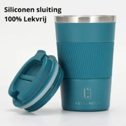 Castagnola Design RVS Koffiebeker To Go - Blauw - 380ml - Thermosbeker - Theebeker -Huishoudelijk Serviesgoed 1198x1200 14