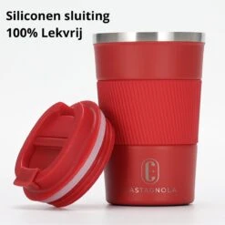 Castagnola Design RVS Koffiebeker To Go - Rood - 380ml - Thermosbeker - Theebeker 12 Castagnola Design RVS Koffiebeker To Go - Rood - 380ml - Thermosbeker - Theebeker -Huishoudelijk Serviesgoed 1198x1200 19