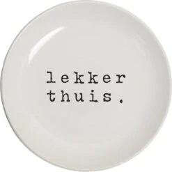 Bord Set Van 4 Stuks ø15cm . Met Tekst Geniet / Lekker/ Vandaag Is Mijn Lievelingsdag /hondje Gusta -Huishoudelijk Serviesgoed 1198x1200 23