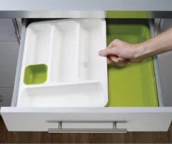 Joseph Joseph Uitschuifbare Bestekbak - Grijs - Sorteervakken & Verstelbaar & Uitschuifbaar 8 Joseph Joseph Uitschuifbare Bestekbak - Grijs - Sorteervakken & Verstelbaar & Uitschuifbaar -Huishoudelijk Serviesgoed 1200x1005 2