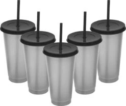 Herbruikbare Bekers Met Rietje En Deksel Van Plastic – Starbucks Design – Drinkbekers Met Rietje – Kleur Veranderende Beker -Huishoudelijk Serviesgoed 1200x1012