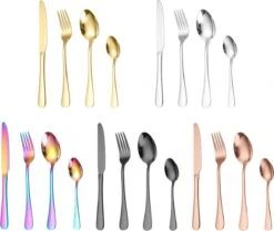 Merkloos Melili Bestekset-Bestek Set 24-delig-6 Persoons Bestekset-tafelmes-tafelvork-soeplepel-dessertlepel-roestvrijstalen Bestekset-multi Kleur 9 Merkloos Melili Bestekset-Bestek Set 24-delig-6 Persoons Bestekset-tafelmes-tafelvork-soeplepel-dessertlepel-roestvrijstalen Bestekset-multi Kleur -Huishoudelijk Serviesgoed 1200x1014