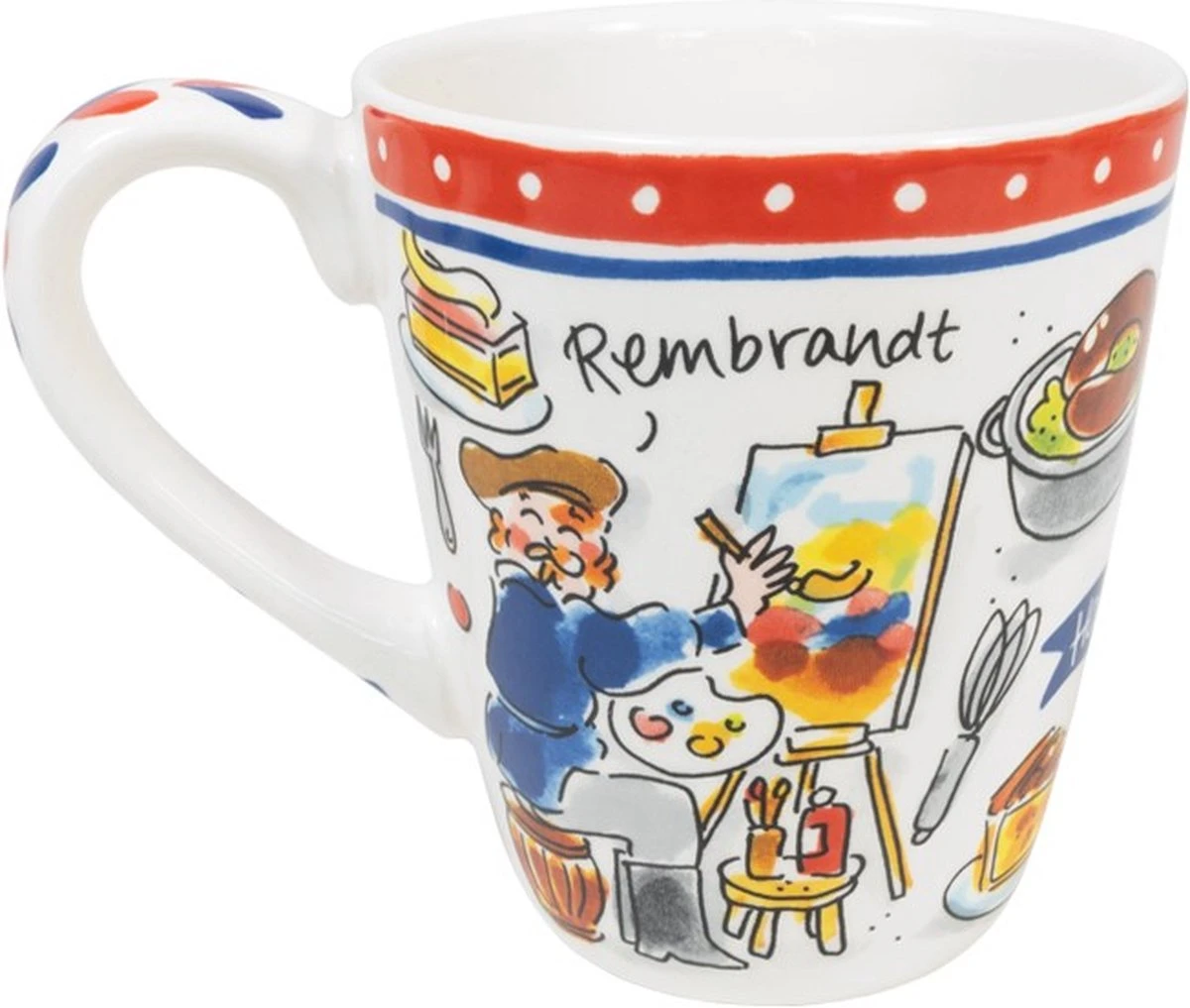 Mok XL - Grote Mok - 350 Ml - XL Mok - Grote Beker - Hollandse Cadeautjes - Holland Souvenir - Typisch Nederlands 4 Mok XL - Grote Mok - 350 Ml - XL Mok - Grote Beker - Hollandse Cadeautjes - Holland Souvenir - Typisch Nederlands - Afbeelding 4