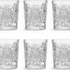 Libbey Drinkglas Hobstar - 355 Ml / 35,5 Cl - 6 Stuks - Vintage Design - Vaatwasserbestendig - Hoge Kwaliteit