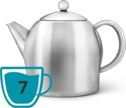 Bredemeijer - Theepot Minuet Santhee 1,4L Mat Dubbelwandig -Huishoudelijk Serviesgoed 1200x1029 1