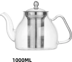 SensaHome - Infuser Theekan/Theepot - Transparant - Glas -Huishoudelijk Serviesgoed 1200x1033 3