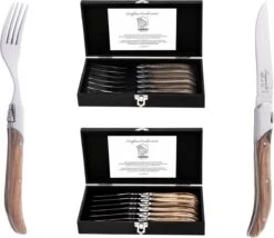 Laguiole Style De Vie Vorken Luxury Line - 6-delig - Olijfhout 23 Laguiole Style De Vie Vorken Luxury Line - 6-delig - Olijfhout -Huishoudelijk Serviesgoed 1200x1040