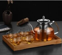 SensaHome - Infuser Theekan/Theepot - Transparant - Glas -Huishoudelijk Serviesgoed 1200x1060 3