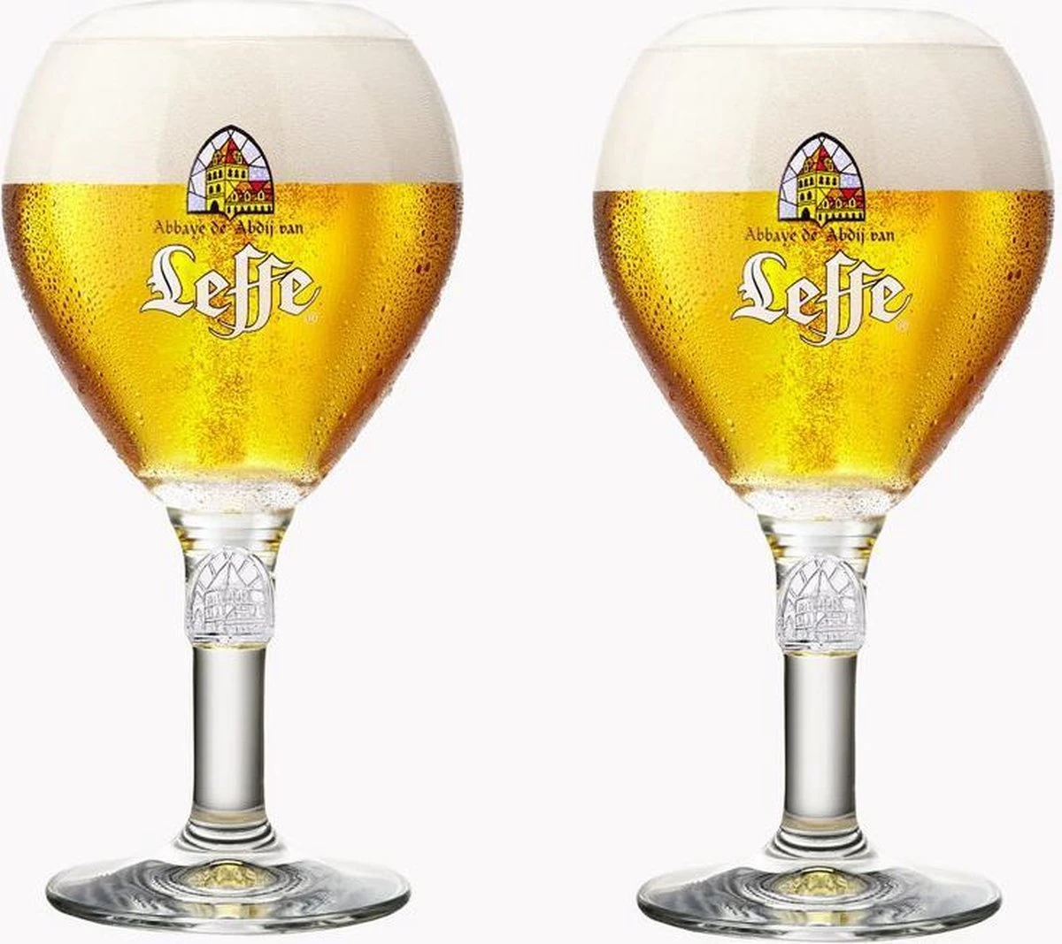 Leffe Bierglazen - 2 Stuks - Nieuwe Editie - Speciaalbier 2 Leffe Bierglazen - 2 Stuks - Nieuwe Editie - Speciaalbier - Afbeelding 2