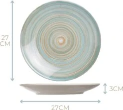 Cosy&Trendy Serviesset 24-delig Turbolino Blauw -Huishoudelijk Serviesgoed 1200x1073 5