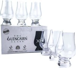 Glencairn 6x Whiskyglas Sobere Verpakking - Kristal Loodvrij - Made In Scotland