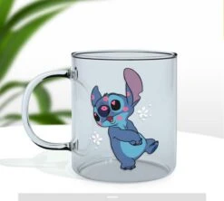 Disney - Stitch - Glazen Theemok - Transparant Met Opdruk - 330ml -Huishoudelijk Serviesgoed 1200x1080 6