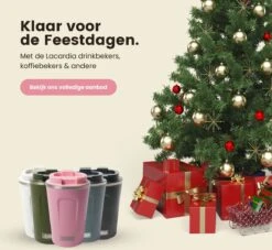 LaCardia Koffiebeker To Go Premium Zwart – Thermosbeker – Theebeker – 380ML – Herbruikbaar -Huishoudelijk Serviesgoed 1200x1102 4