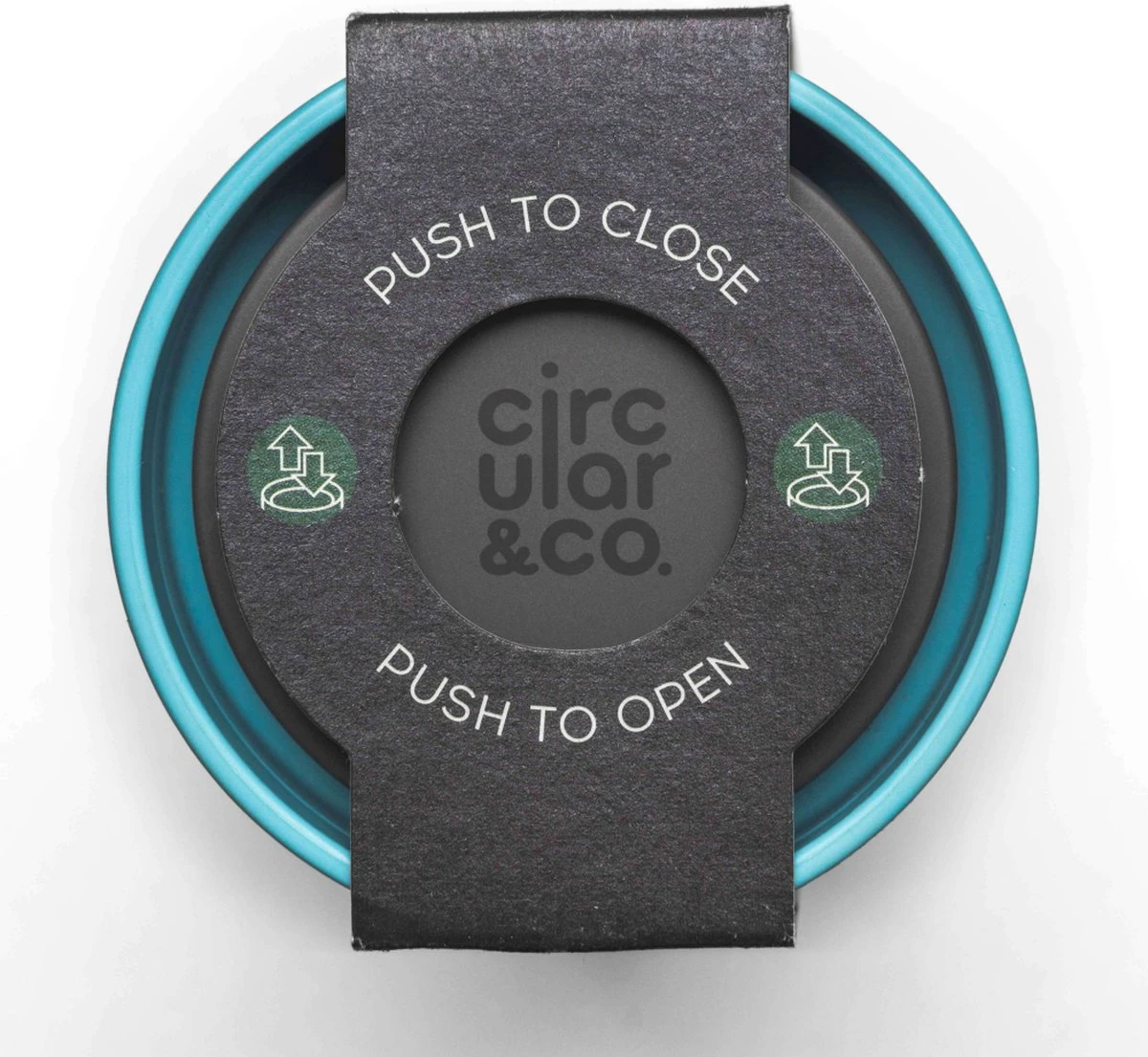 Circular & Co - Travel Mug - Koffiebeker To Go - Coffee To Go Beker - 340 Ml - Crème - Zwart - 12oz - Duurzaam 11 Circular & Co - Travel Mug - Koffiebeker To Go - Coffee To Go Beker - 340 Ml - Crème - Zwart - 12oz - Duurzaam - Afbeelding 11