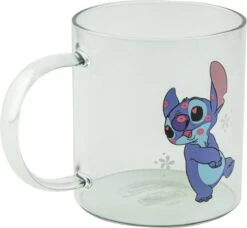 Disney - Stitch - Glazen Theemok - Transparant Met Opdruk - 330ml -Huishoudelijk Serviesgoed 1200x1110 1
