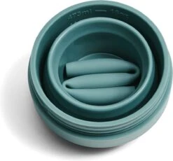 Stojo - Biggie Cup - 470 Ml - Herbruikbaar - Opvouwbaar - Groen -Huishoudelijk Serviesgoed 1200x1119 3