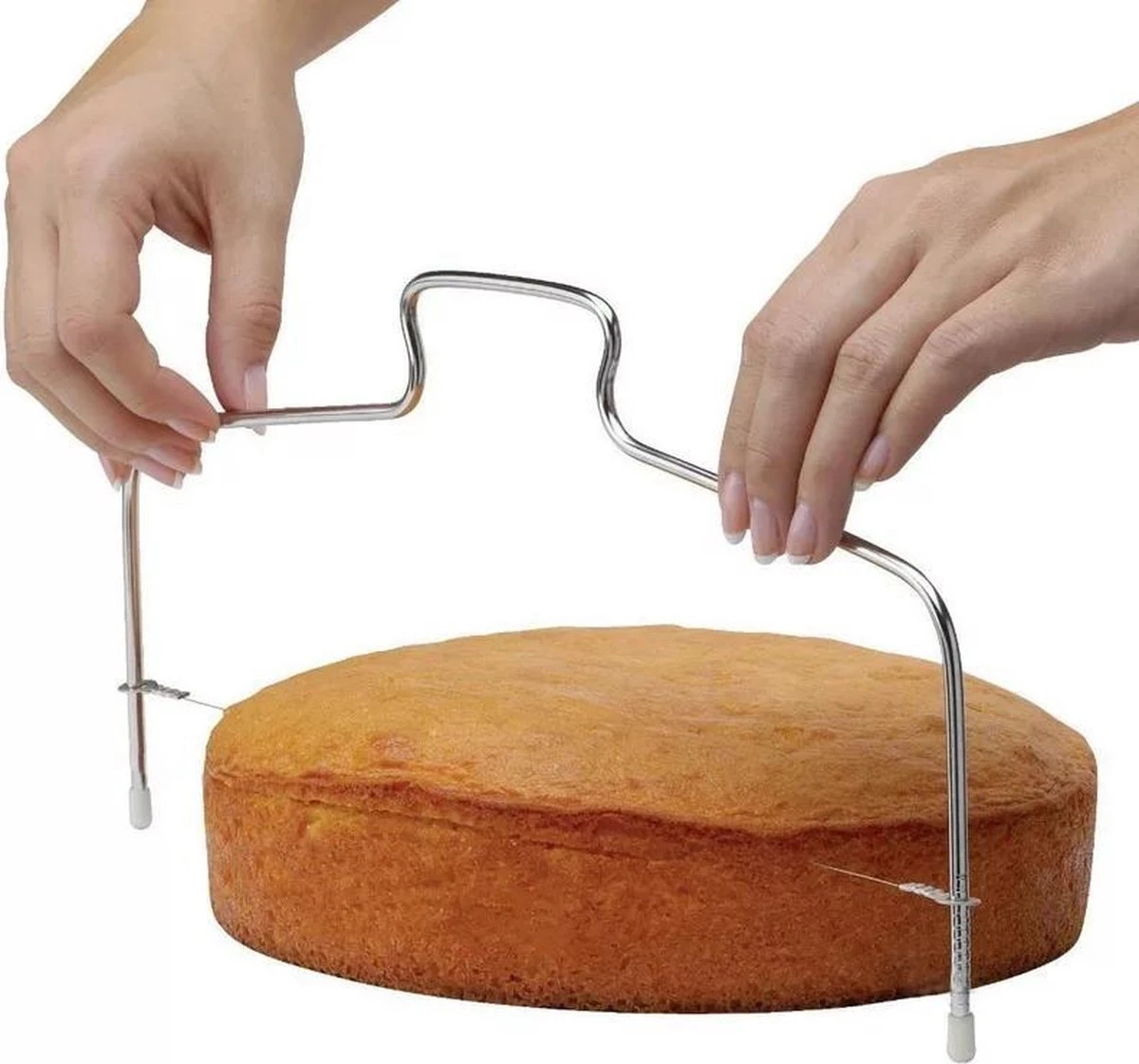 LOUZIR Professionele Taartsnijder - RVS - Taart Zaag - Cake Snijder 1 LOUZIR Professionele Taartsnijder - RVS - Taart Zaag - Cake Snijder