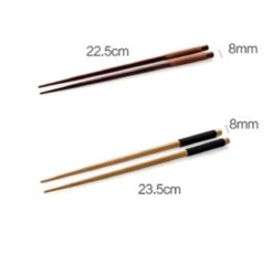 Merkloos Handgemaakte Japanse Eetstokjes - Chestnut -Huishoudelijk Serviesgoed 1200x1124