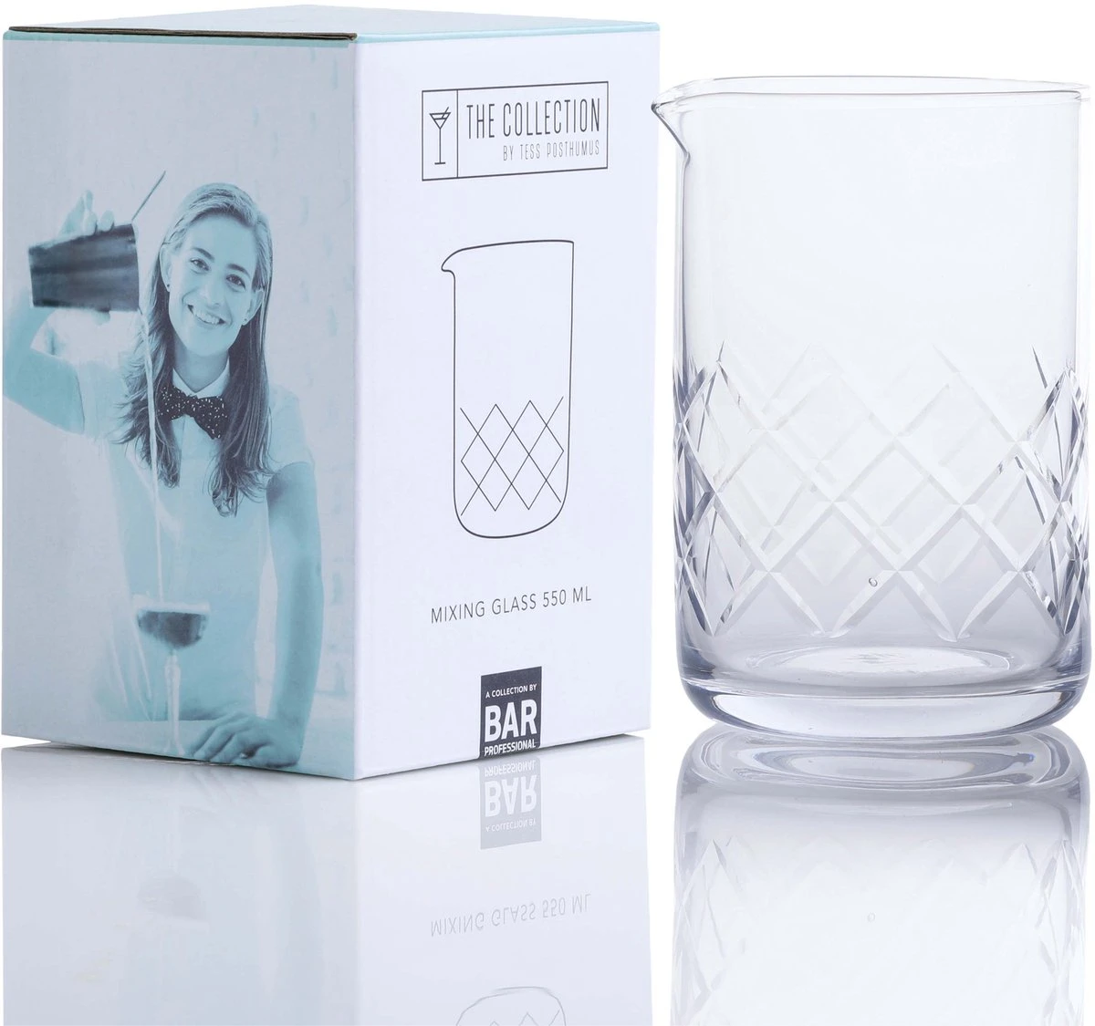 Bar Professional Tess Posthumus Mixglas - 55cl - 1 Stuk 2 Bar Professional Tess Posthumus Mixglas - 55cl - 1 Stuk - Afbeelding 2