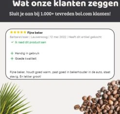 Mmoods Thermosbeker Voor Koffie En Thee 380ml - Koffiebeker To Go - Reisbeker Voor Auto - Herbruikbare Drinkfes Voor Warme En Koude Dranken - Ecologische Thermoskan Zwart Geschenk -Huishoudelijk Serviesgoed 1200x1141 2