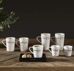 Riviera Maison Classic Cappuccino Mug - Cappuccino Kopjes - Porselein Mokken Set Van 2 - 200 Ml 13 Riviera Maison Classic Cappuccino Mug - Cappuccino Kopjes - Porselein Mokken Set Van 2 - 200 Ml -Huishoudelijk Serviesgoed 1200x1143 3