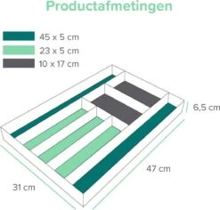 Coninx Bestekbak Bamboe 31CM Breed - Besteklade - Opbergbak - Duurzaam - Voor Laden Vanaf 47cm Diep 12 Coninx Bestekbak Bamboe 31CM Breed - Besteklade - Opbergbak - Duurzaam - Voor Laden Vanaf 47cm Diep -Huishoudelijk Serviesgoed 1200x1147 1