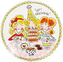 Blond Amsterdam Gebaksbord - Set - Girls/Pink Stripe -Huishoudelijk Serviesgoed 1200x1171 15